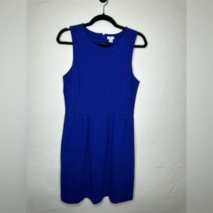 J. Crew Vibrant Blue Dress